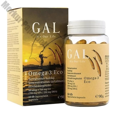 Vitamin GAL Omega-3 Eco 60 darab Vitamin GAL Omega-3 Eco 60 darab