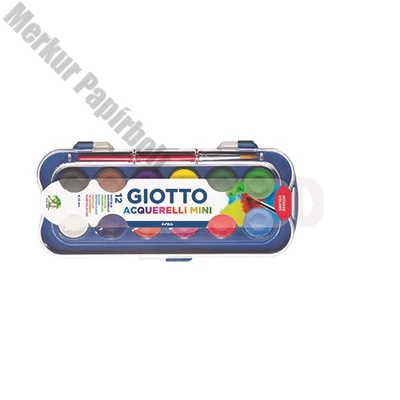 Vízfesték GIOTTO 23 mm 12 darabos