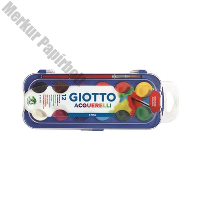 Vízfesték GIOTTO Aquarelli 30 mm 12 darabos