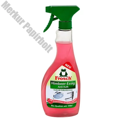 Vízkőoldó spray FROSCH málnaecettel 500 ml