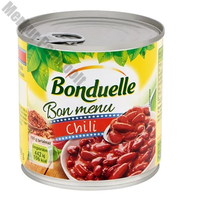 Vörösbab BONDUELLE Bon Menu chilis 430 g