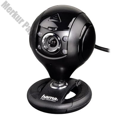 Webkamera HAMA Spy Protect USB/Jack 720p fekete