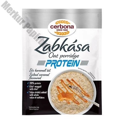 Zabkása CERBONA Protein sós-karamellás 60 g