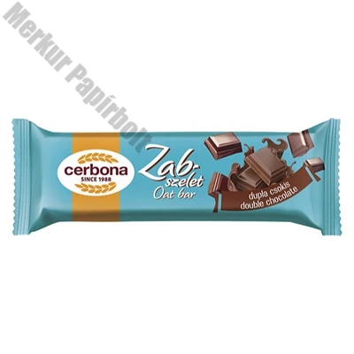 Zabszelet CERBONA dupla csokoládés 40 g