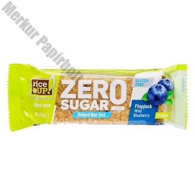 Zabszelet RICE UP Zero áfonyával 70 g
