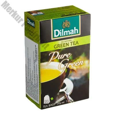 Zöld tea DILMAH Natural 20 filter/doboz