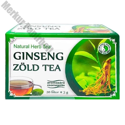 Zöld tea DR CHEN Ginseng Eleuthero 20 filter/doboz