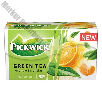 Zöld tea PICKWICK narancs-mandarin 20 filter/doboz