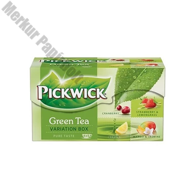 Zöld tea PICKWICK variációk kókusz-áfonya-mangó-eper 20 filter/doboz
