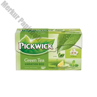 Zöld tea PICKWICK variációk menta-jázmin-citrom-natúr 20 filter/doboz