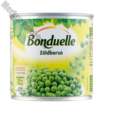 Zöldborsó BONDUELLE zsenge 400 g