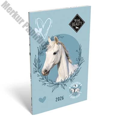 Zsebnaptár LIZZY CARD A/6 heti papírborítós Wild beauty sport club 2026.