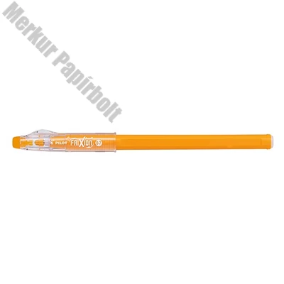 Zseléstoll PILOT Frixion ball stick kupakos radírozható 0,7 mm narancssárga
