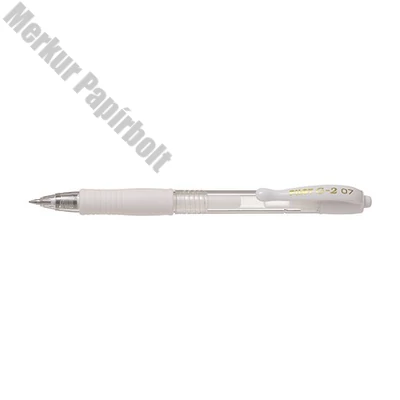 Zseléstoll PILOT G-2 07 pasztell fehér