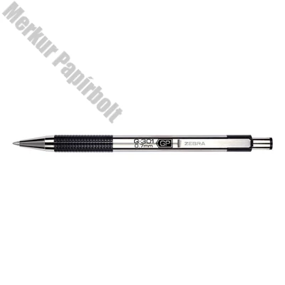 Zseléstoll  ZEBRA G-301 0,7 mm fekete