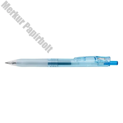 Zseléstoll ZEBRA Sarasa Clip BioTube nyomógombos 0,5 mm kék