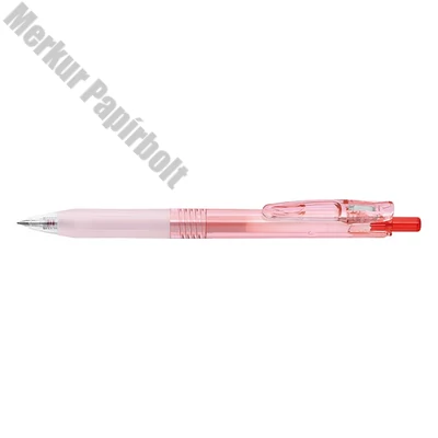 Zseléstoll ZEBRA Sarasa Clip BioTube nyomógombos 0,5 mm piros