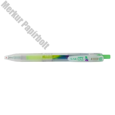 Zseléstoll ZEBRA Sarasa Clip Marble nyomógombos 0,5 mm menta zápor