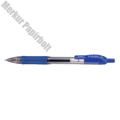 Zseléstoll ZEBRA Sarasa Retractable nyomógombos 0,7 mm kék