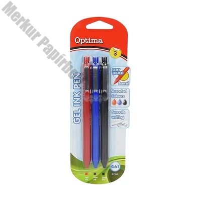 Zseléstoll készlet OPTIMA 461 irodai színek 3 darabos